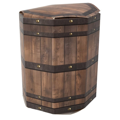 Cutie mărturii în formă de butoi pirați (set 50 buc) - CraftUp