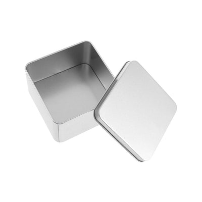 Cutie metalică pătrată MICĂ 7x7x4 - CraftUp