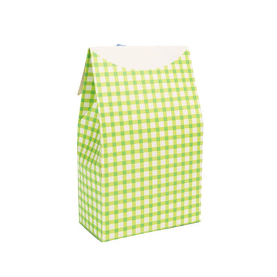 Cutie mică cu cravată - verde (set 50 buc) - CraftUp