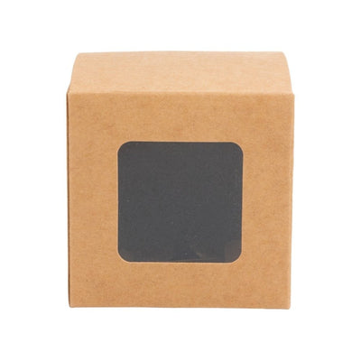 Cutie mică pătrată cu fereastră (set 50 buc) - CraftUp