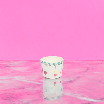 Cutie mică rotundă deschisă cu design - model 1 bomboane (set 50 buc) - CraftUp