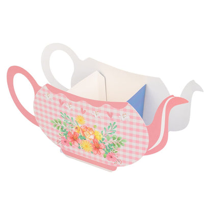 Cutie model ceainic - mix 4 modele (set 12 buc) - 25x12x8cm - CraftUp