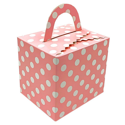Cutie pătrată cu buline - roz - CraftUp