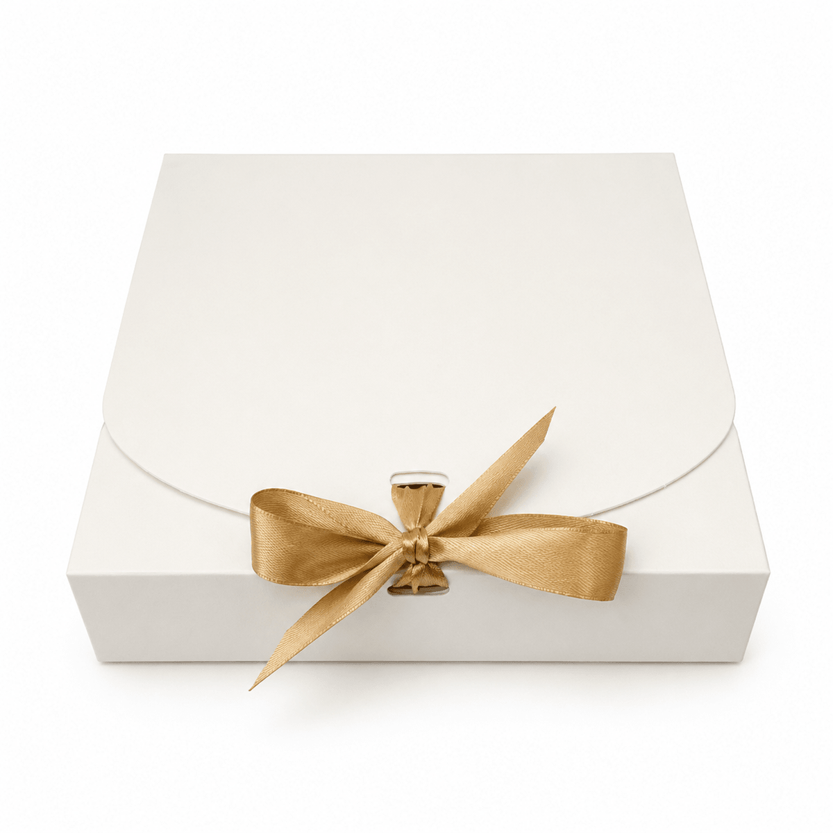 Cutie pătrată cu fundă satinată (set 12 buc) - CraftUp