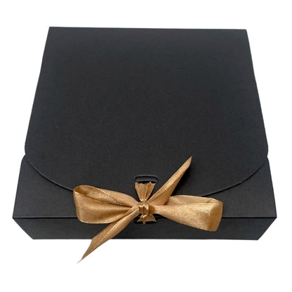 Cutie pătrată cu fundă satinată (set 12 buc) - CraftUp