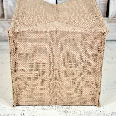 Cutie pătrată din iută 15x15x15cm - CraftUp