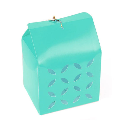 Cutie pătrată perforată - verde - CraftUp