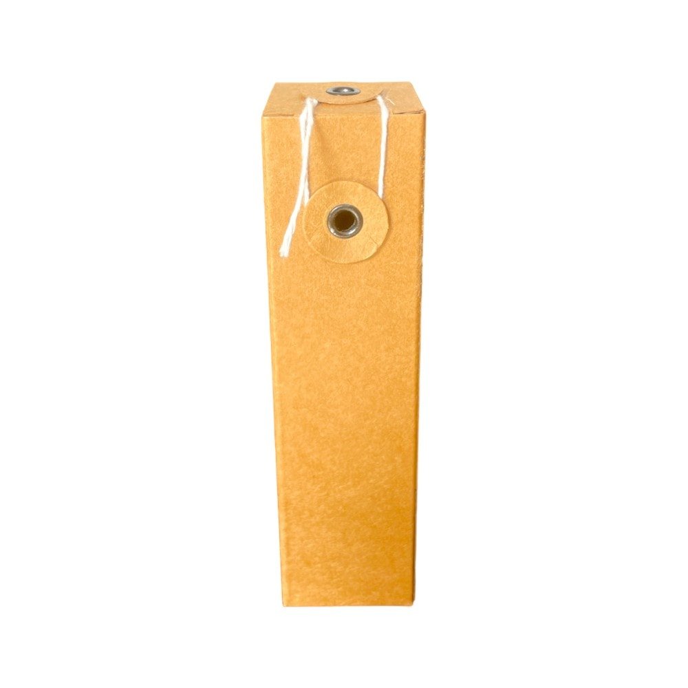 Cutie pentru sticluțe cu sigiliu din sfoară - kraft (set 50 buc) - CraftUp