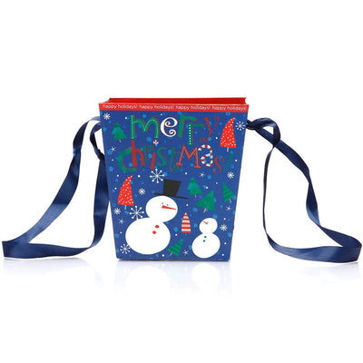 Cutie trapez Crăciun – model albastru nocturn - CraftUp