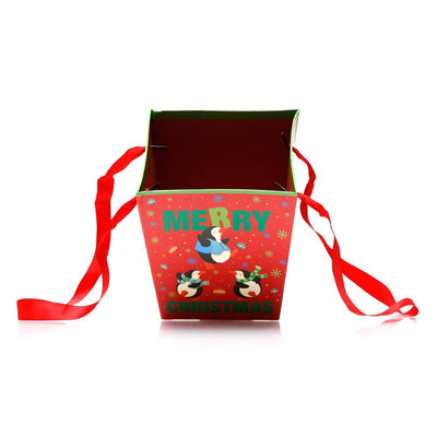 Cutie trapez Crăciun - model pinguinii dansatori - CraftUp