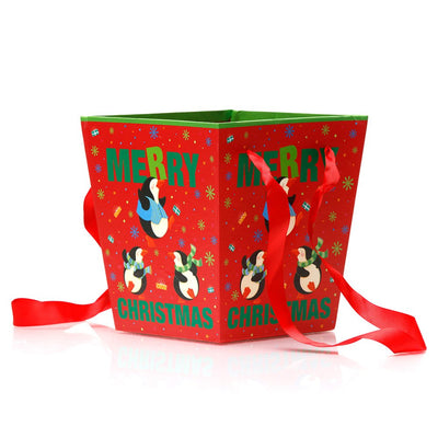 Cutie trapez Crăciun - model pinguinii dansatori - CraftUp