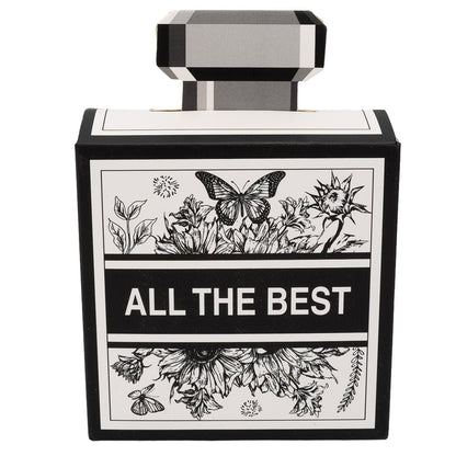 Cutii cadou cu mâner și print "All the best" (set 10 buc) - CraftUp