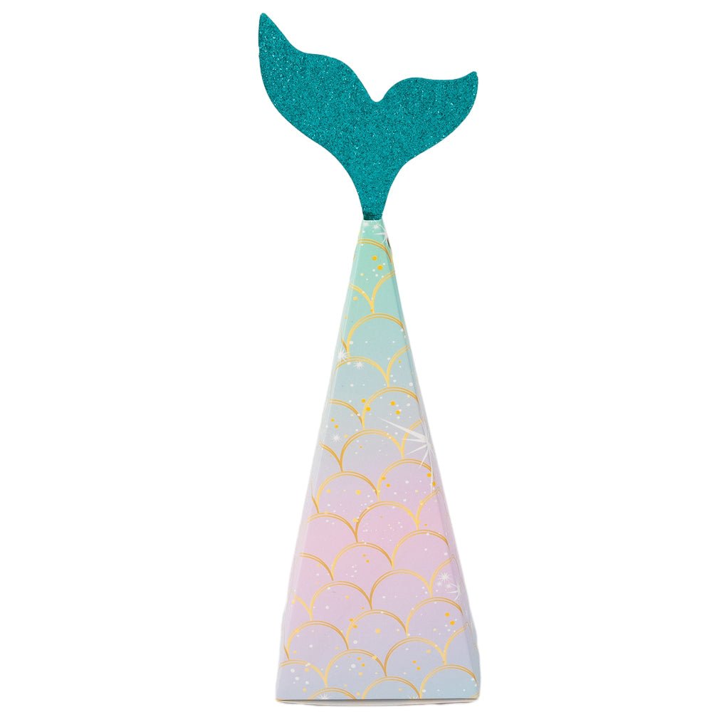 Cutii mărturii con coadă de sirenă (set 50 buc) - CraftUp