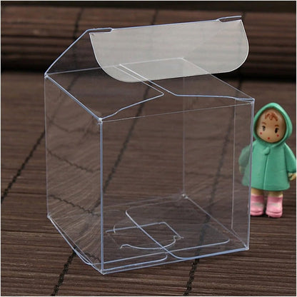 Cutii plastic - Transparente (set 50 buc) - CraftUp