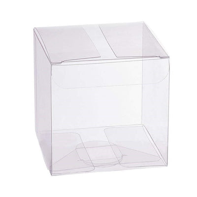 Cutii plastic - Transparente (set 50 buc) - CraftUp
