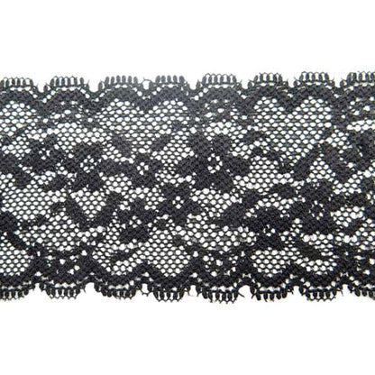 Dantelă elastică model 6607, 5cm (rolă 25yarzi ~ 22m) - CraftUp