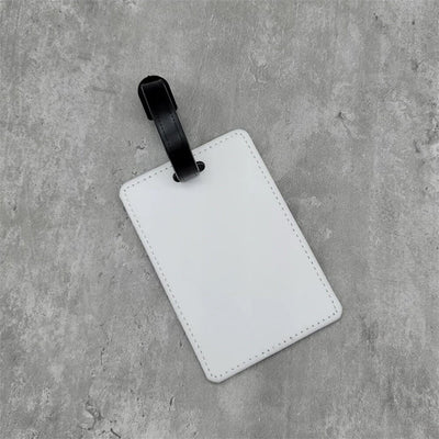 Etichetă de bagaj din piele ecologică sublimabilă - CraftUp