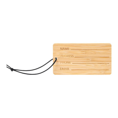 Etichete identificare bagaj din lemn - CraftUp