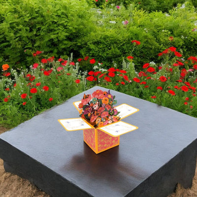 Felicitare explozivă 3D - model 1 - CraftUp