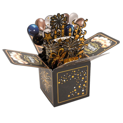 Felicitare explozivă 3D - model 6 - CraftUp