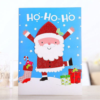 Felicitare muzicală Crăciun - Cadourile lui Moșu - CraftUp