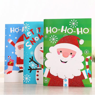 Felicitare muzicală Crăciun - Ho Ho Ho - CraftUp