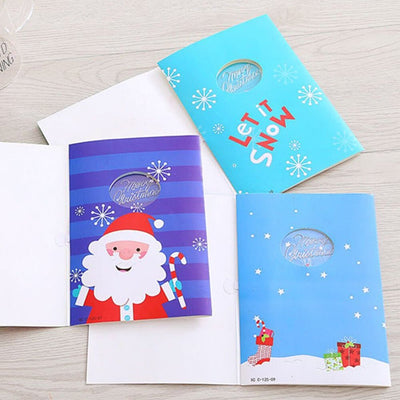 Felicitare muzicală Crăciun - Om de zăpadă - CraftUp