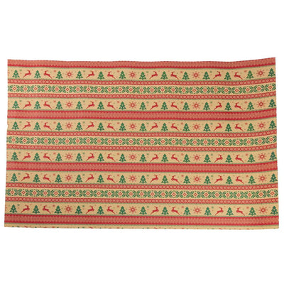 Foi de ambalat de Crăciun - model 7 multicolor (set 50 buc) - CraftUp