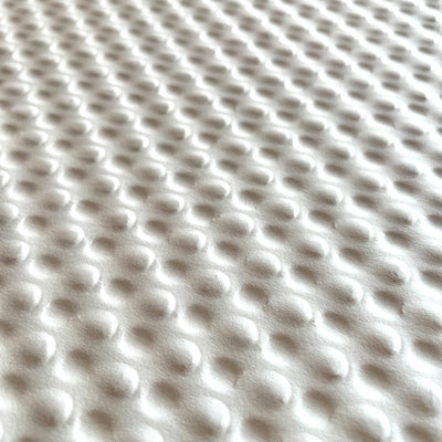 Foi de ambalat decorative gofrate model sfere - alb (set 10 foi) 50x50cm - CraftUp