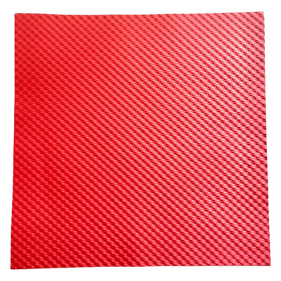 Foi de ambalat decorative gofrate model sfere - roșu (set 10 foi) 50x50cm - CraftUp