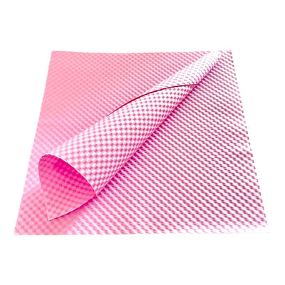 Foi de ambalat decorative gofrate model sfere - roz (set 10 foi) 50x50cm - CraftUp