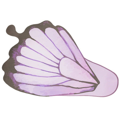 Foi de ambalat decorative model aripi de fluture - mov (set 10 buc) - CraftUp