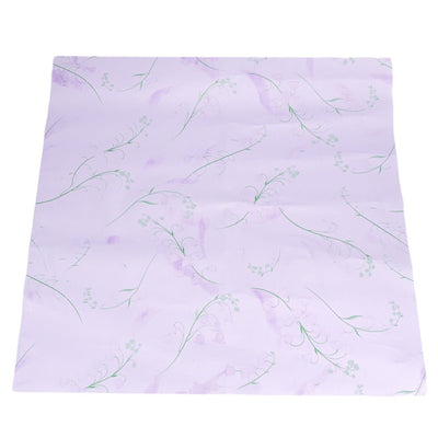 Foi de ambalat decorative model floral - mov (set 20 buc) 60x60cm - CraftUp