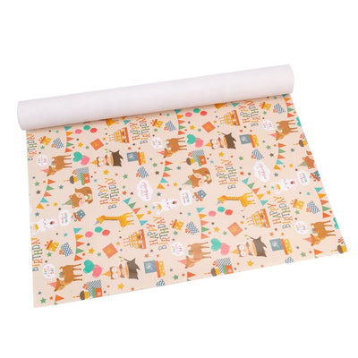 Foi hârtie de ambalat colorate - model 3 Happy Birthday (set 50 buc) - CraftUp