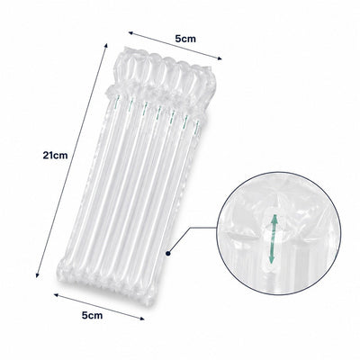 Folie cu pernițe de aer pentru ambalat - transparent (set 50 buc) - CraftUp
