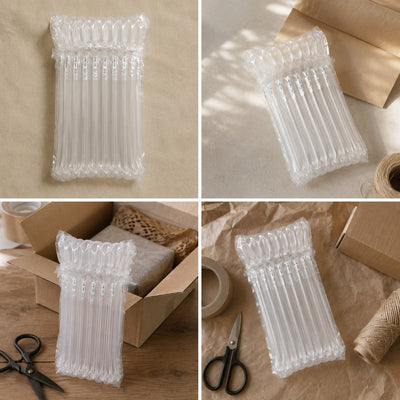 Folie cu pernițe de aer pentru ambalat - transparent (set 50 buc) - CraftUp