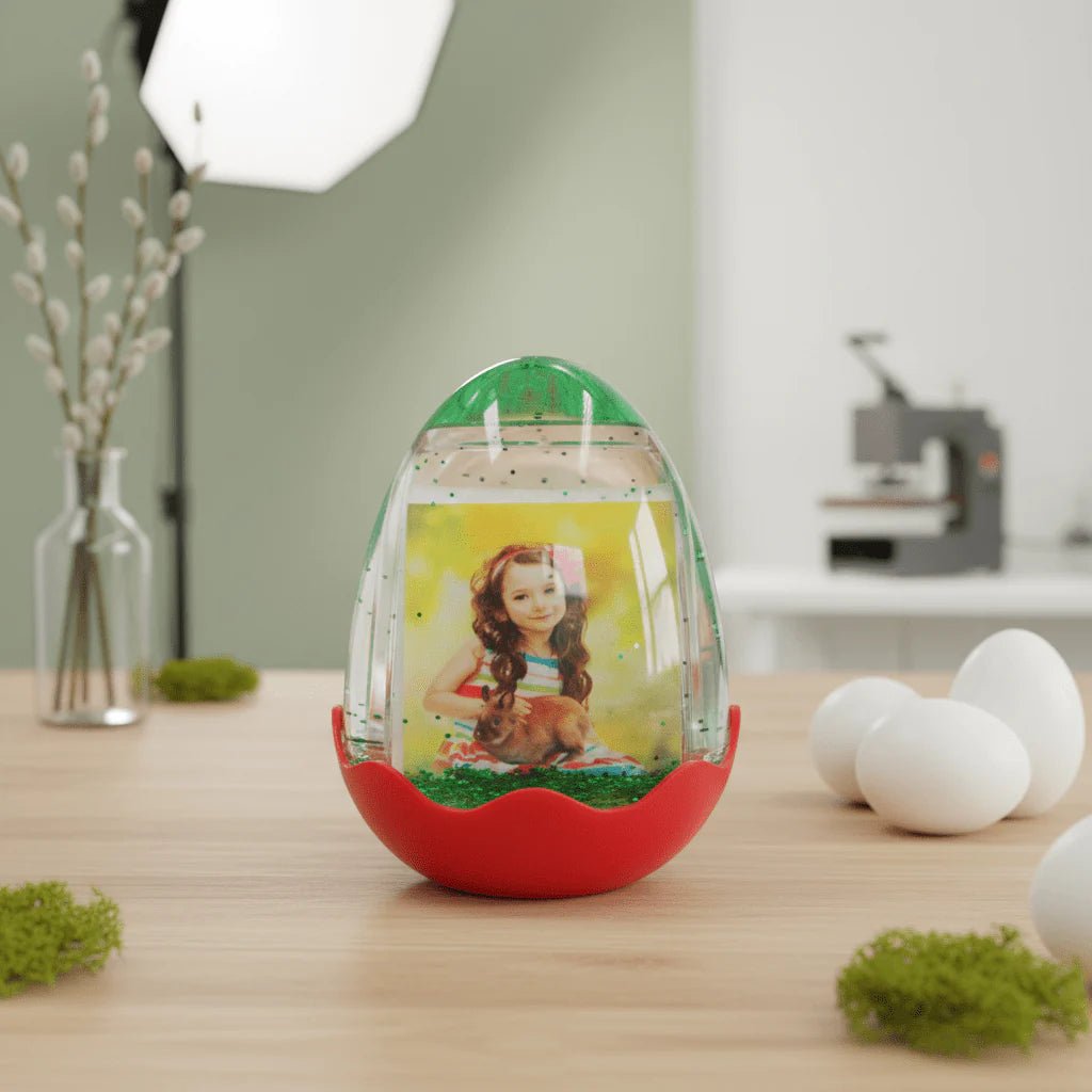 Glob decorativ inserție foto în formă de ou - CraftUp