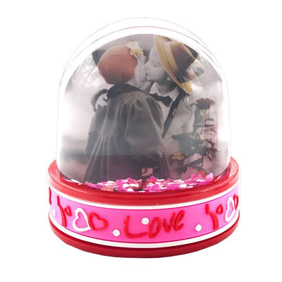 Glob foto love LED - roz - CraftUp
