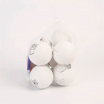 Globuri de brad de colorat (set 8 buc) - CraftUp