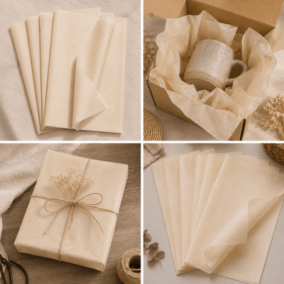 Hârtie de mătase pentru ambalat (set 10 buc) - CraftUp