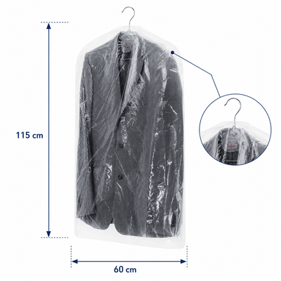 Huse transparente pentru haine (set 100 buc) - CraftUp