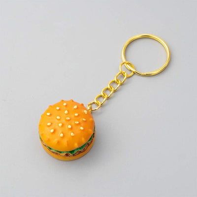 Inele breloc aurii 2.5cm cu lanț (set 200 buc) - CraftUp