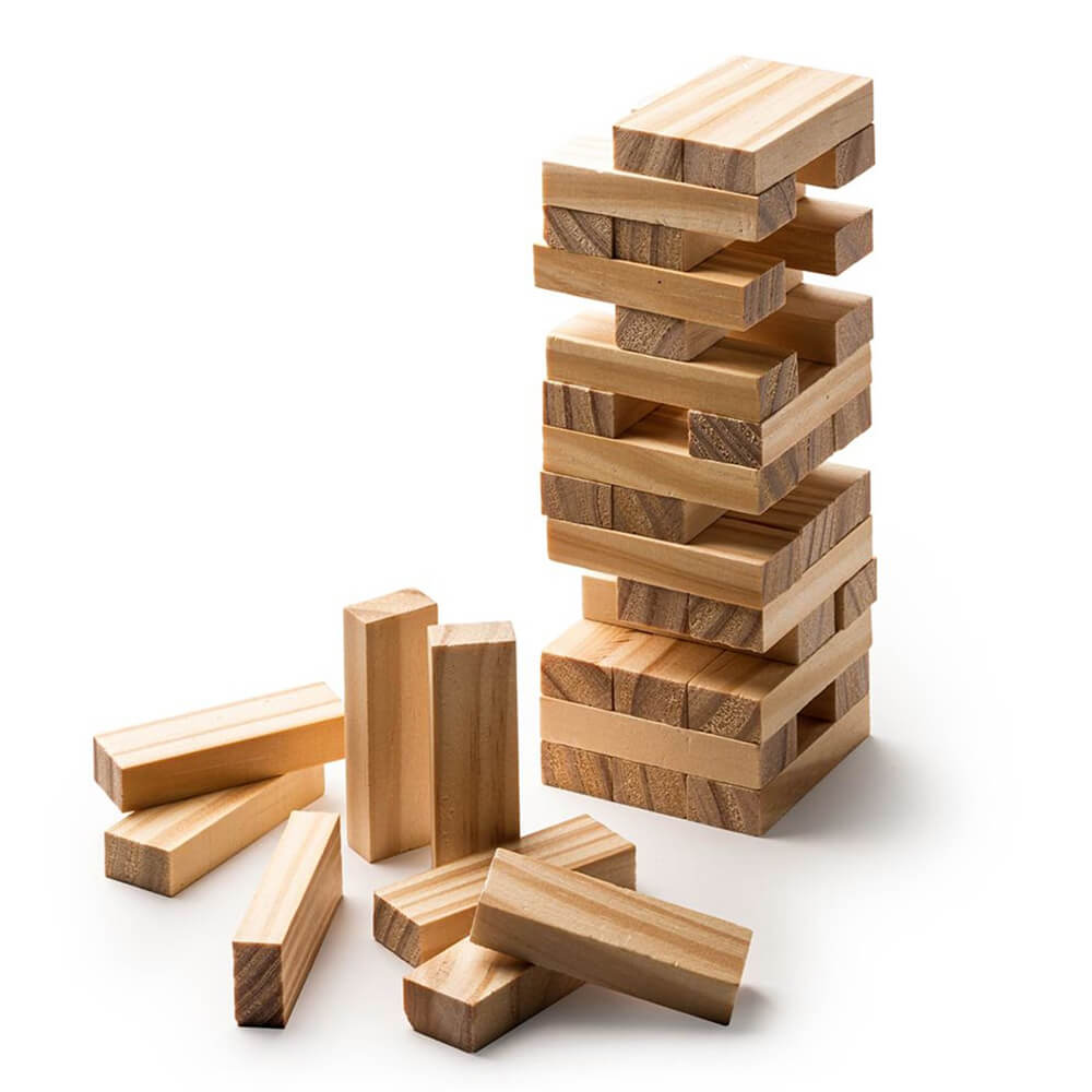 Joc JENGA din lemn gravabil - CraftUp