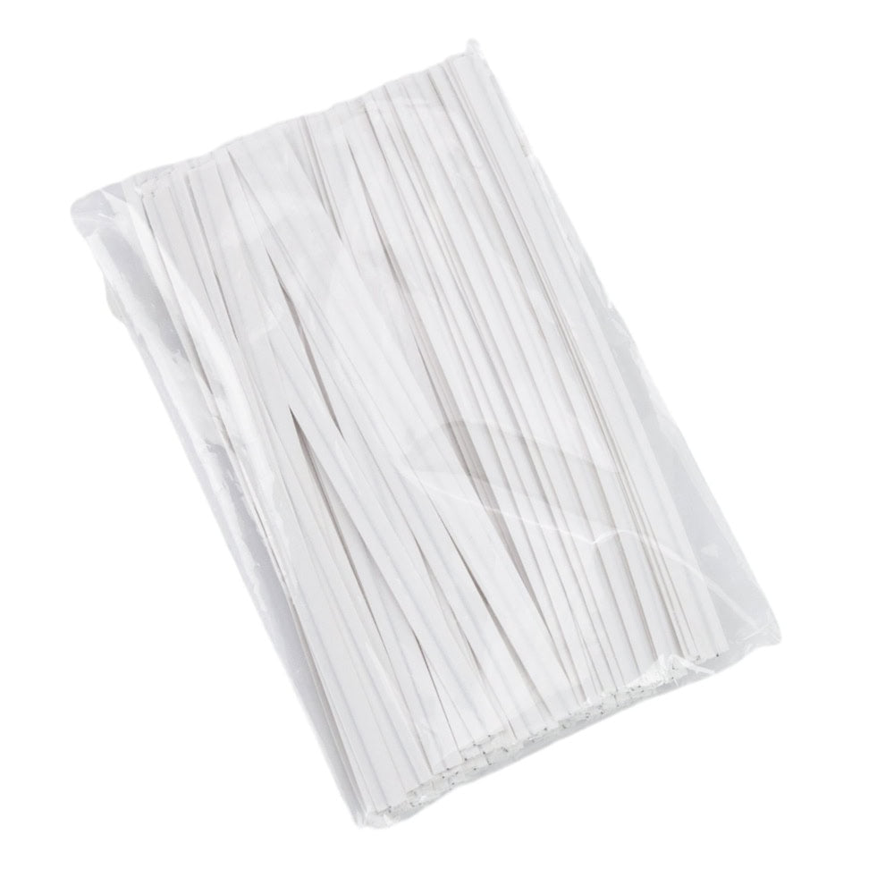 Legături hartie 9cm - Alb (set 1000 buc) - CraftUp