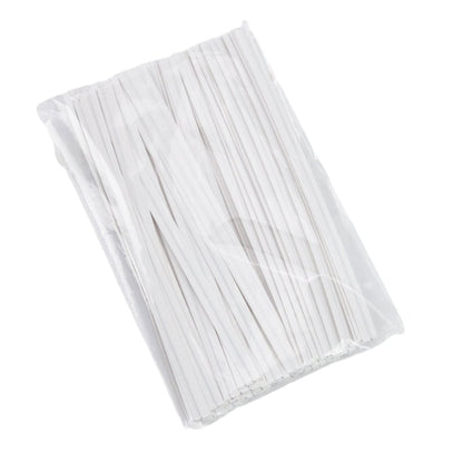 Legături hartie 9cm - Alb (set 1000 buc) - CraftUp
