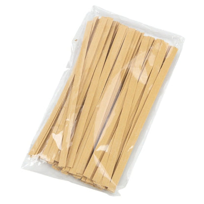 Legături hartie 9cm - Kraft (set 1000 buc) - CraftUp