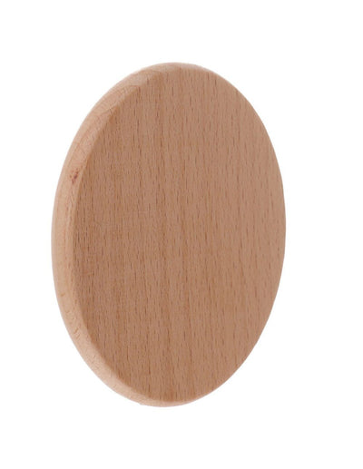 Magnet gravabil din lemn – rotund - CraftUp