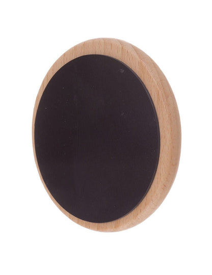 Magnet gravabil din lemn – rotund - CraftUp