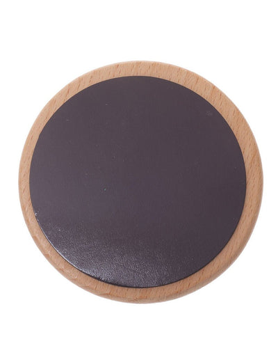 Magnet gravabil din lemn – rotund - CraftUp