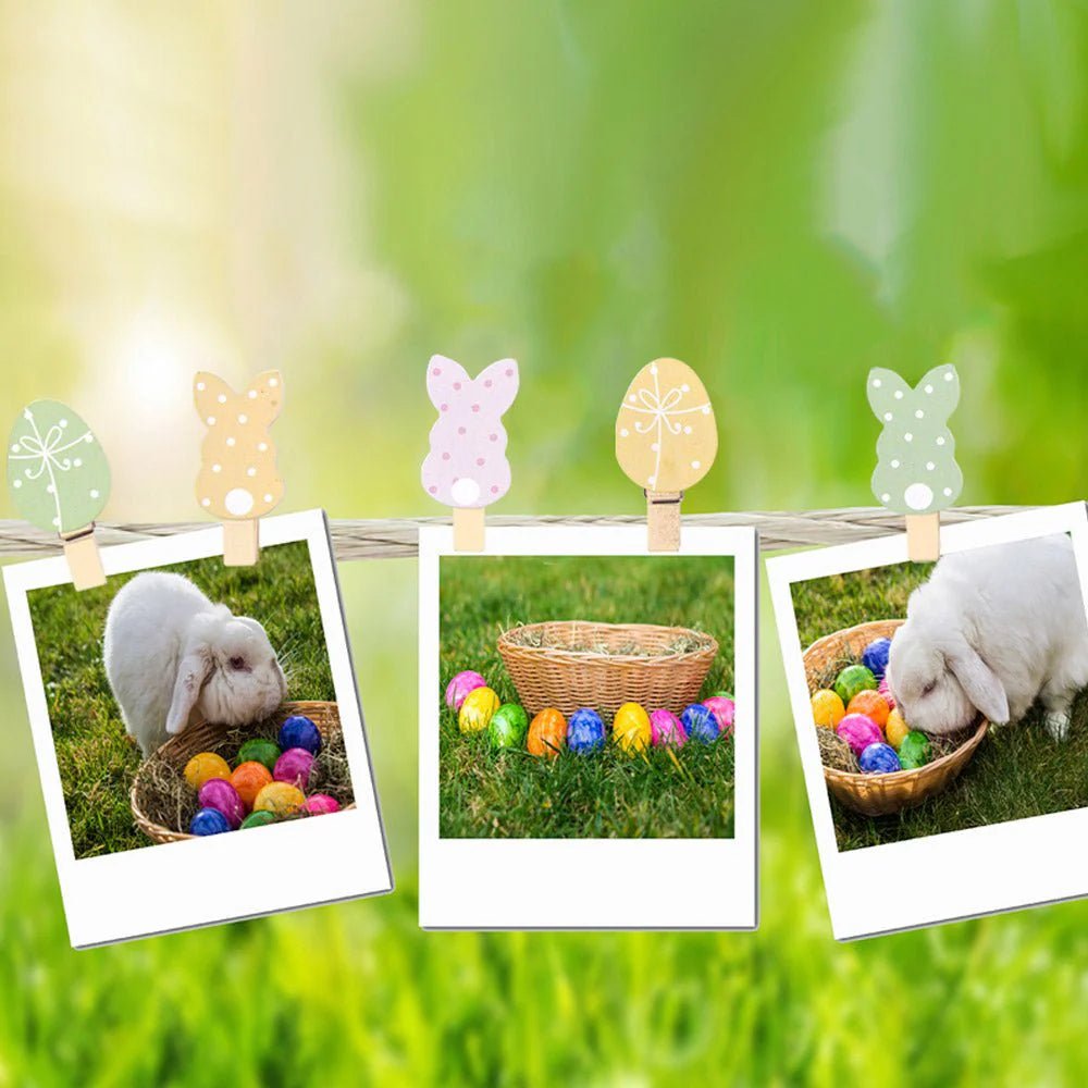 Mini cârlige decorative de Paște (set 10 buc) - CraftUp